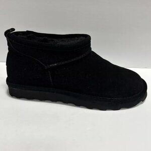 Bearpaw Women’s Super Shorty Boots Black, Size 8 M